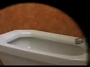 Bad son caught his mum shaving pussy.