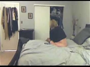 Incredible. Son entering in bedroom of mom