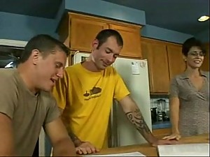 -SarahPalin look-like Fucks Sons Friend