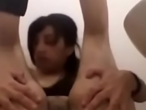 A very horny arabic girl masturbates