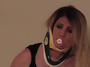 mom is tied to chair by jealous son for