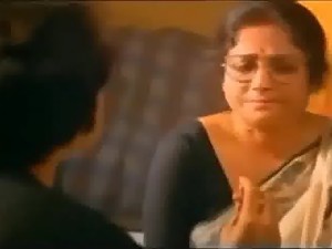 Indian Stepmom son kissing