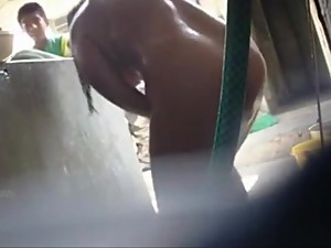 Son See Mom was Batheing