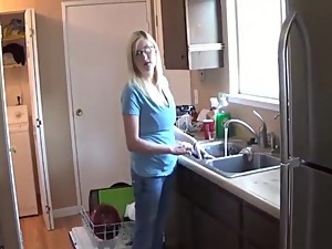 NastyPlace.org -  Cum on stepmommy