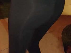 Wife'_s blonde sister shows off her