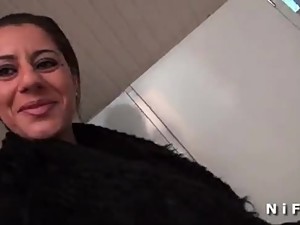 French arab mom hooked by stranger