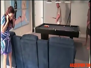 Mom and Not Step Son Do it Behind