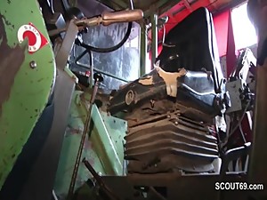 German Step-Son Seduce MILF Mother to Fuck