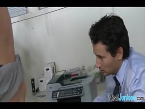 Mom makes son watch her get fucked by big