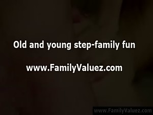 Anal fucking for blonde teen daughter from