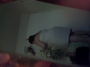 mother son showering smoking hidden camera