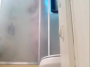 Mom showering