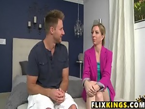 Skinny mommy nailed 91