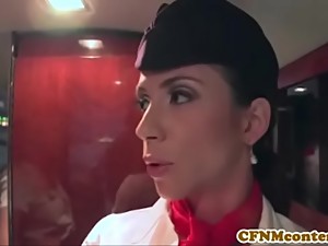 Aimee Addison joins the mile high club