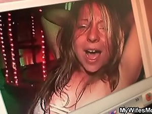 She enjoys sucking and riding her