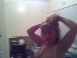 Mommy smokes for her son