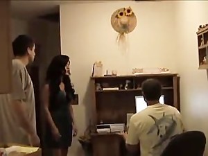 Amateur mom fucked by two step sons