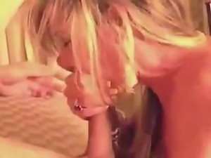 Taboo mom Ann Ruhlin sucking son on camera