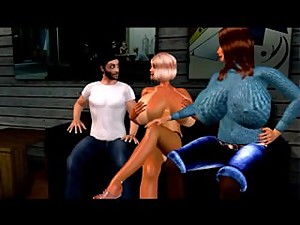 Part !: Virtual 3D Marti Seduces Her Son