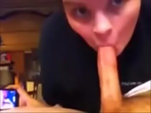 Mom Deepthroat Son Dicks to The Balls Then