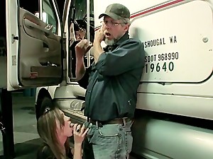 Runaway sucking Trucker