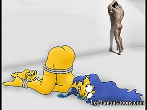 Marge Simpson hentai parody