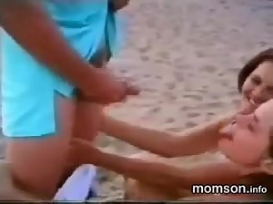 son having fun with his sister and mother