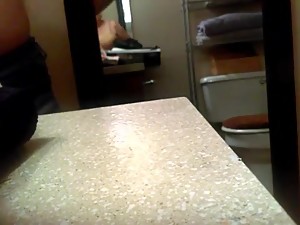 Hidden camera catches mom in bathroom