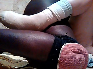 Mom took son 12 inch BBC