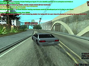 Two guys fuck a teenager up this gauntlet