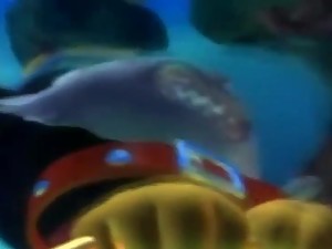 a BLACK Rabbit-Cat Thing Gets Pounded By A