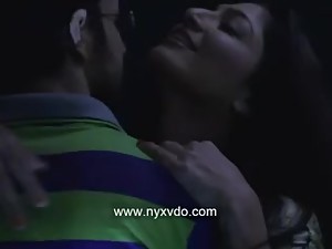 Desi Indian Aunty in Water Tank with Son