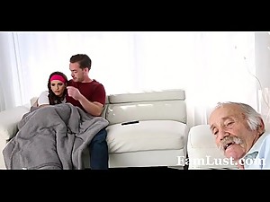 Dad Almost Caught Me Fucking My Step-bro -