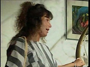 Vintage hairy mature stepmom fucks stepson