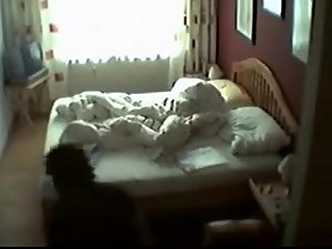 Mom masturbating caught by hidden cam -